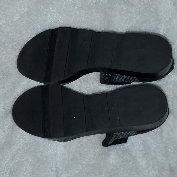 EILEEN Fisher Ogden Stretch-Knit Two-Piece Wedge Sneaker Size 7.5 - Picture 6 of 8